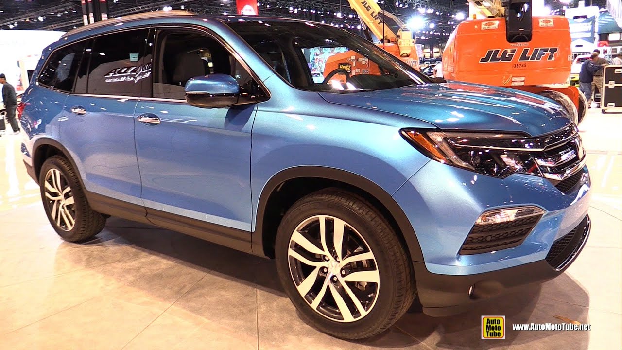 2016 Honda Pilot - Exterior and Interior Walkaround - Debut at 2015 Chicago Auto Show