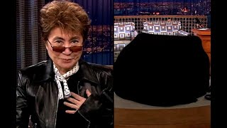 Yoko Ono &amp; Conan Get Into A Bag | Late Night with Conan O’Brien