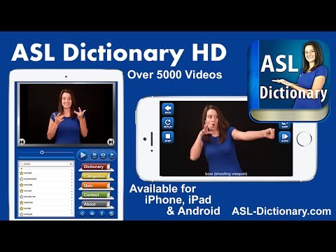 ASL Dictionary - Sign Language Video