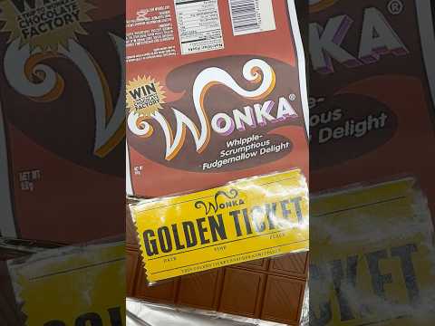 WILLY WONKA CHOCOLATE  🍫🤎🤎🤎 #diy #kids #craft #willywonka