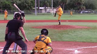 Miles Langhorne - RHP, Greenwich HS (CT) - 10/12/20