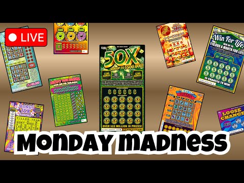 SCRATCHING $100 WORTH OF SCRATCH OFF LOTTERY TICKETS FROM MULTIPLE STATES