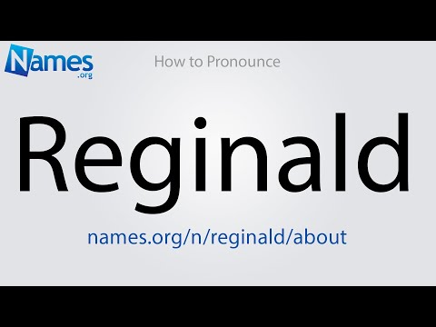 How to Pronounce Reginald