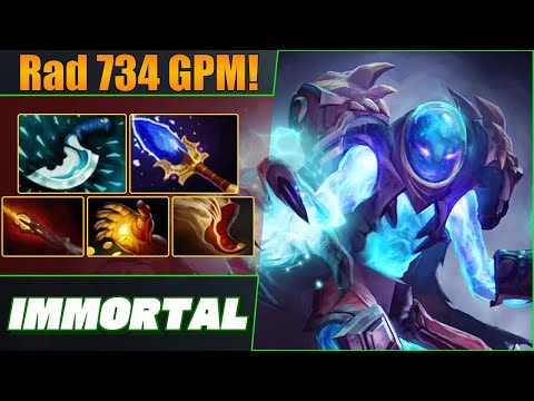 Immortal Arc Warden Mid ⚡ Jaw-dropping 734 GPM! Dota 2 DotaPulse Full Gameplay