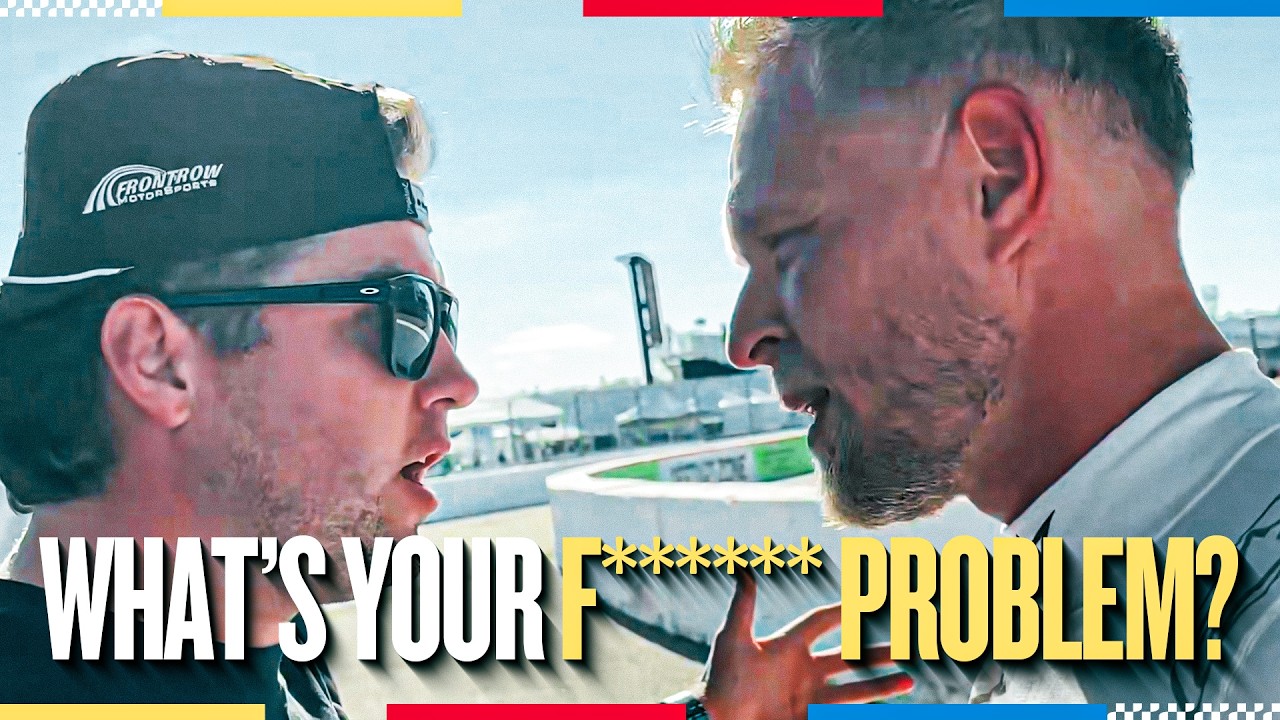 Gragson and Magnussen's Heated Argument After Race Incident