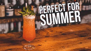 Refreshing, I Am - Sparkling Wine, Aperol Tiki Cocktail