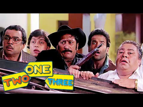 कोई अपनी जगह से हिला तो हिला कर रख दूंगी 😂 Paresh Rawal - Manoj Pahwa Comedy Climax Scene