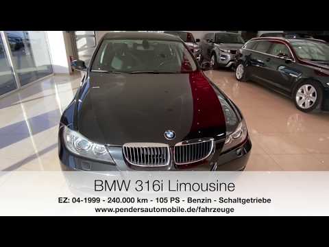 BMW 316i Limousine (EZ:04-1999) bei Penders Automobile in Kranenburg