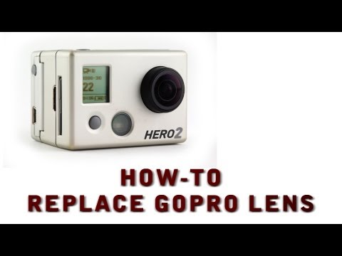 How To Replace and Fix GoPro Camera Lens - Scratched and Broken Lens Repair Tech Tutorial
