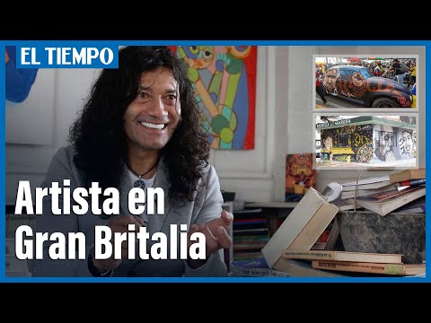 Antonio Castañeda, el artista detrás del circuito cultural en Gran Britalia | El Tiempo