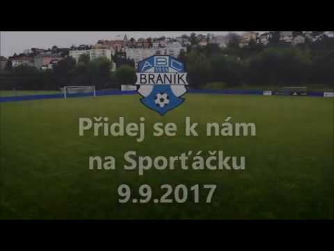 ABC Braník fotbal bude  na Sporťáčku 9.9.2017