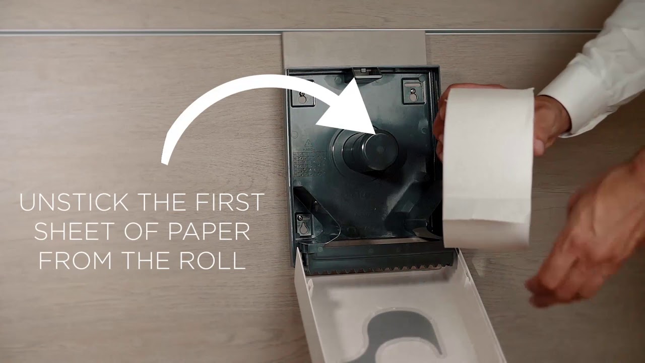 Dispenser Celtex, Megamini, pentru hartie igienica Mini Jumbo, plastic, alb