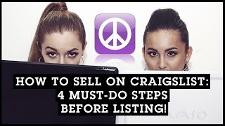 How To Sell On Craigslist: 4 MUST-Do Steps Before Listing!