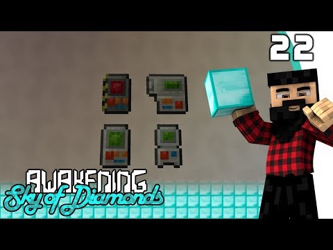 Mr Mldeg - [Minecraft] Awakening - Sky of Diamonds #22 - Building Gadgets