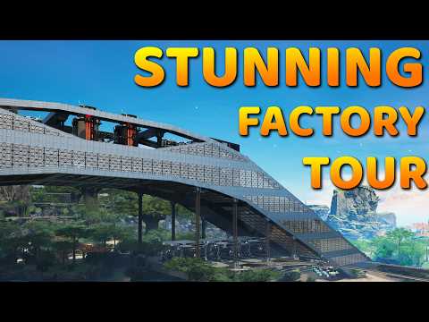 This Factory Tour Is STUNNING Satisfactory 1.1