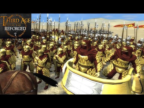 THE GREAT GORGE OF RHUBAR (Siege Battle) - Third Age: Total War (Reforged)