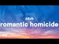 d4vd - Romantic Homicide (Lyrics) 