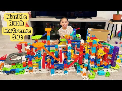 MARBLE RUSH EXTREME SET VTECH MARBLE RUN COMBINED IDEAS PART 2 @timothyspreciousmoments