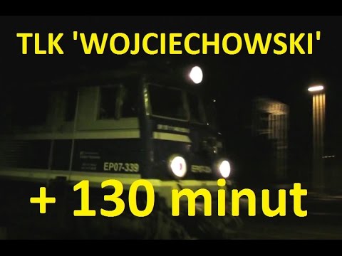 EP07-339 z opóźnionym 130 minut TLK 'Wojciechowski' (31.01.2016)
