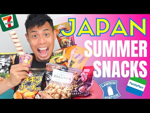 Japanese Convenience Store Latest Summer Snack Favorites