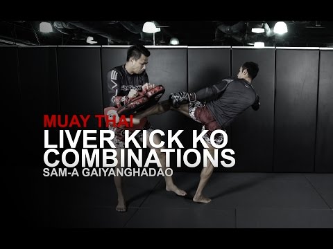 Muay Thai: 3 Liver Kick KO Combinations | Evolve University