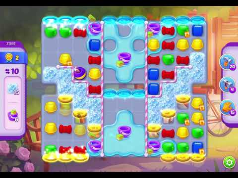 HomeScapes Level 7391 no boosters (12 moves)