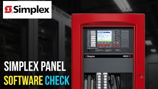 How to check the Software Version of Simplex panels| 4100ES PANEL SOFTWARE |ES PROGRAMMER | #simplex