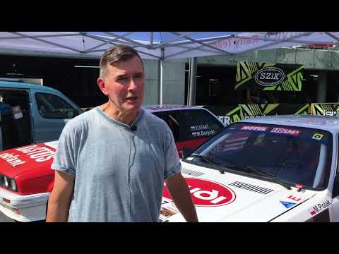 Tadeusz Gargas przed 27. Rajdem Rzeszowskim