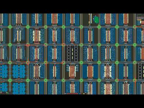 Factorio 4K SPM bot-based factory