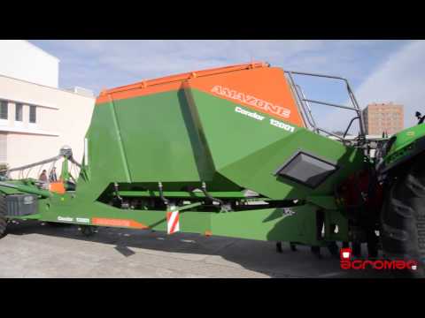 Amazone Condor 12001. Sembradora cereal