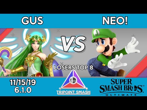 Tripoint Smash 86 - Losers Top 8 - Gus(Palutena) Vs. NEO!(Luigi)