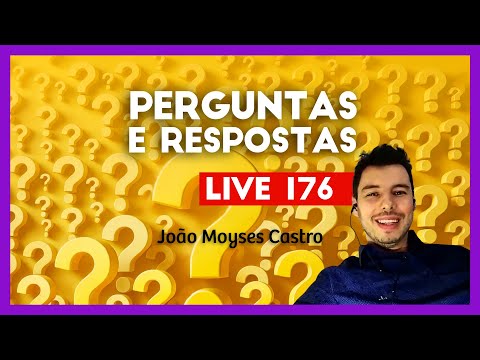 SJP AO VIVO - PERGUNTAS E RESPOSTAS | LIVE 176 COM JOÃO MOYSES CASTRO