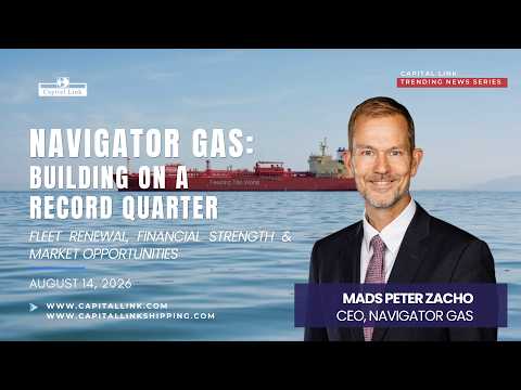 Navigator Gas: Building on a Record Quarter