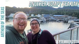 Crazy Waves Sea Day / Alaska Cruise 2025 / Anthem of the Seas / Cruise Vlog Day 6