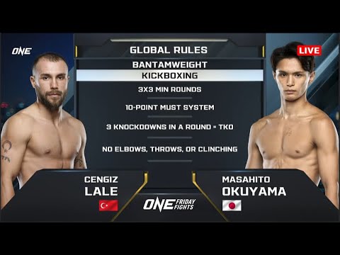 Cengiz Lale vs Masahito Okuyama full fight