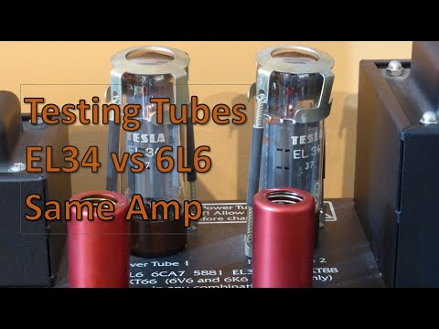 Testing Tubes: EL34 vs 6L6 - in the same amp.
