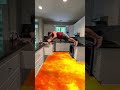 When the floor is ACTUALLY lava 😱