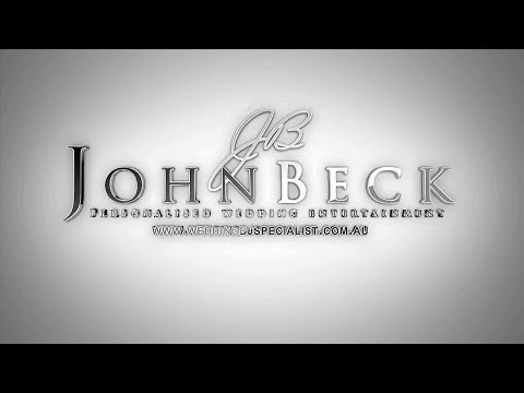 Wedding DJ & MC Melbourne Mini Love story John Beck