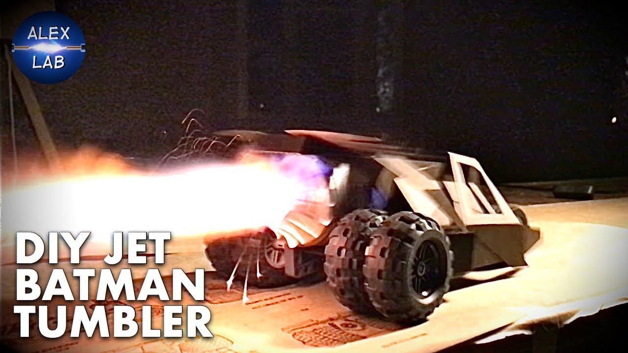 DIY Hydrogen Jet Batman Tumbler