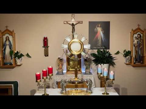 LIVE Eucharistic Adoration - Sisters of Divine Mercy