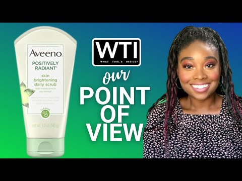 Aveeno Radiant Skin Facial Scrub - WTI product video review