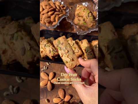 Dryfruit Cookies Recipe In Microwave | Dry Fruits Stick Recipe @ritikagargbansal