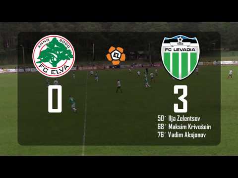 17. voor 2017: FC Elva - Tallinna FC Levadia U21 0:3