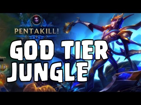 Nightblue3 - GOD TIER JUNGLE ELISE PENTAKILL