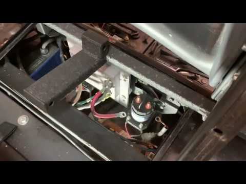 Yamaha G29 Golf Cart Solenoid Replacement