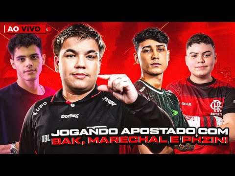 LIVE ON🔴JOGANDO APOSTADO COM @BAK PHZIN MARECHAL - LUCI FF !!! FREE FIRE AO VIVO🔥