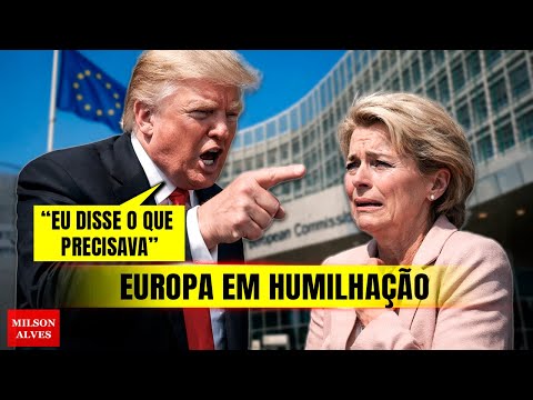 Historic breakdown of order: Trump humiliates Europeans in the heart of Europe.