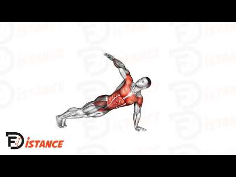 Exercice Pompes avec planche latérale