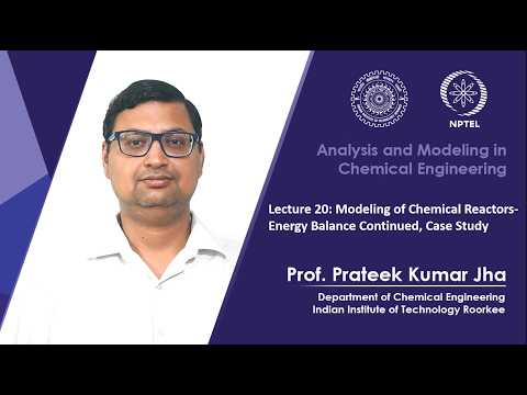 Lecture 60 Artificial Intelligence Machine Learning in Chemical Engineering