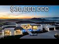 Touring A 30 000 000 California HILLTOP Mega Mansion With INSANE VIEWS